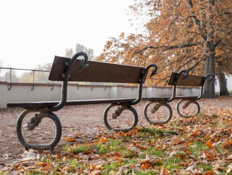 Gusseisenbank | Drachen